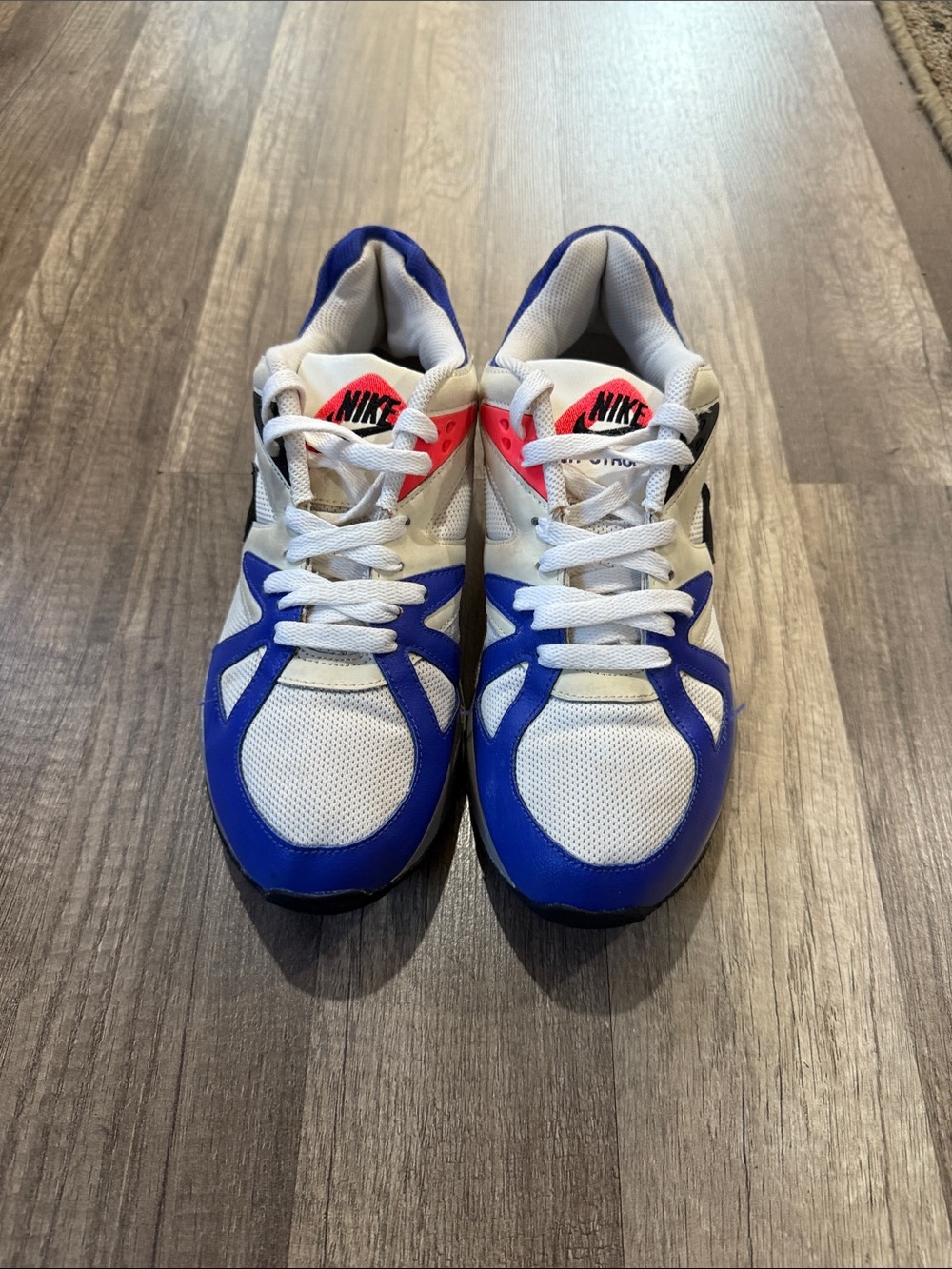 Nike Air Structure OG Triax Max 91 Persian Violet black and white sneakers.